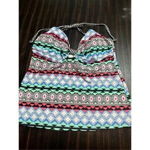 Old Navy NWT size L women’s tankini swim top Boho